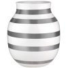 Kähler Omaggio Vase H20 cm, Slv