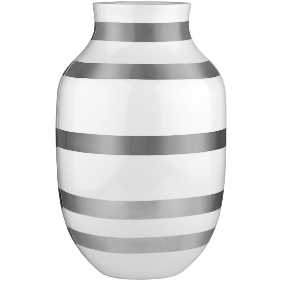 Khler Omaggio Vase H31 cm, Silber