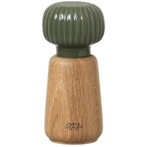 Kähler Hammershøi Kværn H14 cm, Mørk Grøn