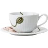 Khler Hammershi Poppy Teetasse mit Untertasse 38 cl, Wei