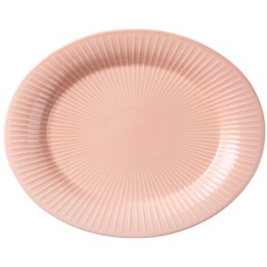 Kähler Hammershi Ovalt Bordfad 28,5x22,5 cm, Nude