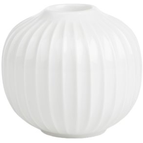 Kähler Hammershøi Lysestage H5,5 cm, Hvid