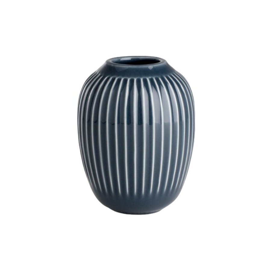 Khler Hammershi Vase H10,5 cm, Anthrazitgrau