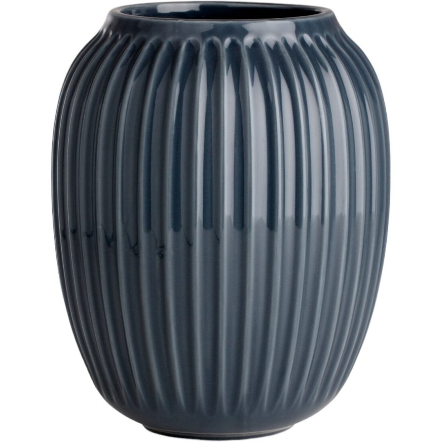 Khler Hammershi Vase H21 cm, Anthrazitgrau