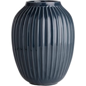 Kähler Hammershøi Vase H25,5 cm, Antracitgrå