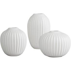 Khler Hammershi Minivase 3er Set, Wei