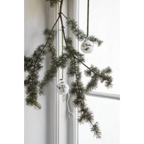 Kähler Hammershøi Christmas Kugle 2019 Ø6 cm, Hvid
