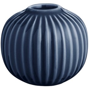 Khler Hammershi Kerzenhalter H5,5 cm, Indigo