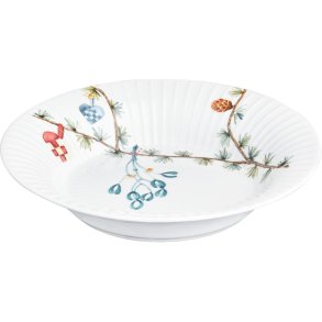 Kähler Hammershøi Christmas Dyb Tallerken 21 cm, Hvid
