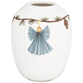 Kähler Hammershi Christmas Vase H10,5 cm, Hvid