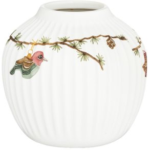 Kähler Hammershi Christmas Vase H13 cm, Hvid