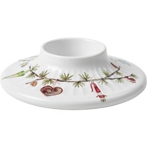 K�hler Hammersh�i Christmas Bloklysestage H4 cm, Hvid