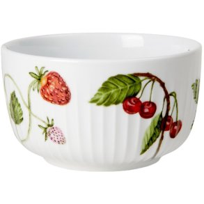 Kähler Hammershøi Summer Skål Ø12 cm, Sommerbær