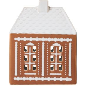 Khler Gingerbread Kerzenhaus H15,5 cm, Braun