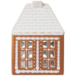 Khler Gingerbread Kerzenhaus H12 cm, Braun