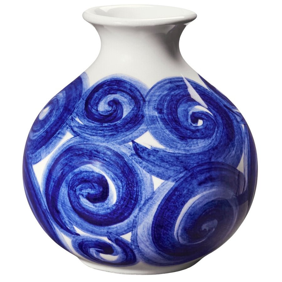 Khler Tulle Vase H10,5 cm, Blau