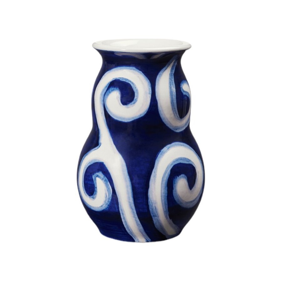 Khler Tulle Vase H13 cm, Blau