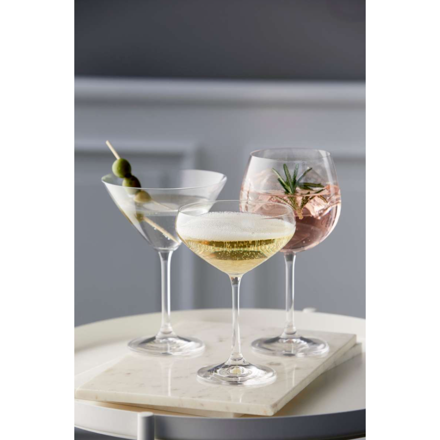 Lyngby Glas Juvel Champagneskl 4 stk. 34 cl