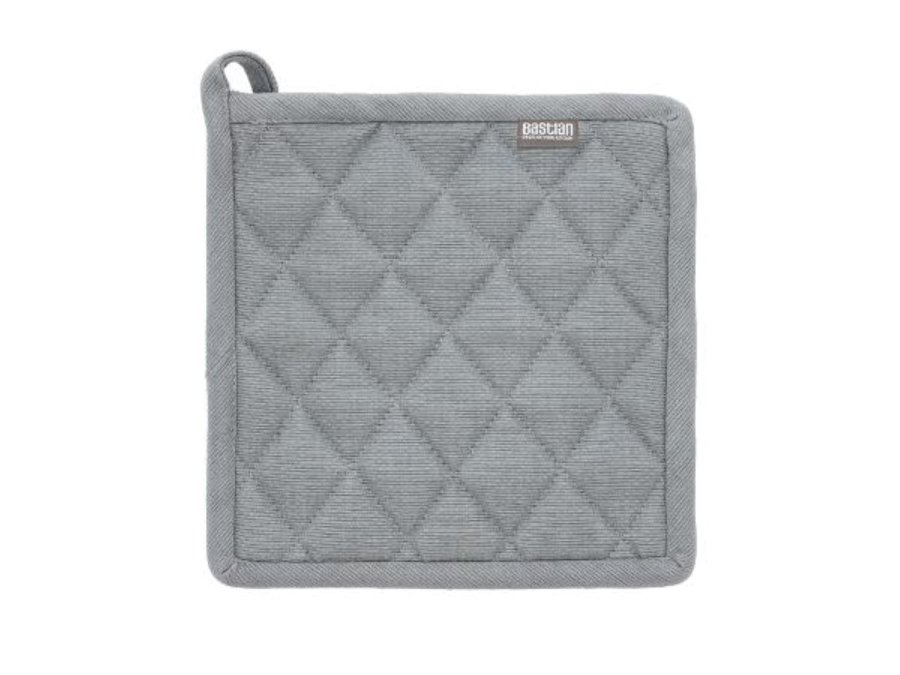 Bastian Topflappen 22,5x22,5 cm, Hellgrau