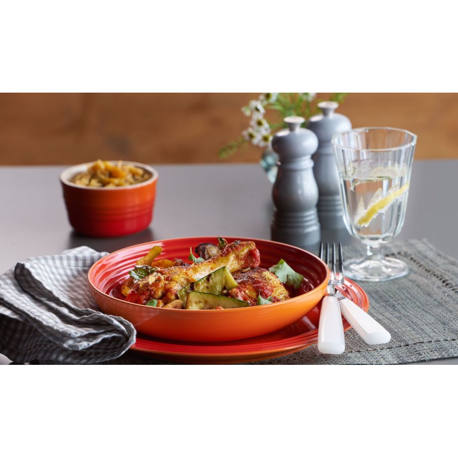 Le Creuset Signature Pastatallerken 22 cm, Volcanic