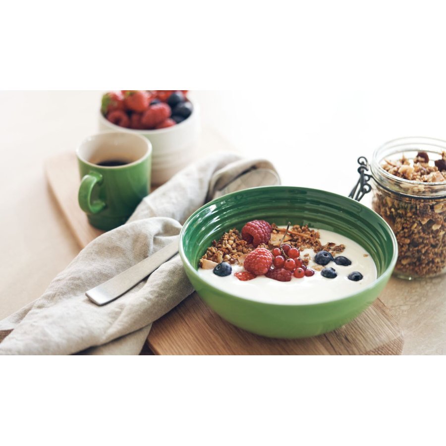 Le Creuset Signature Dyb Tallerken 16 cm, Bamboo Green