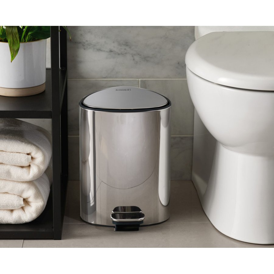 Joseph Joseph EasyStore Treteimer 5 L, Stahl