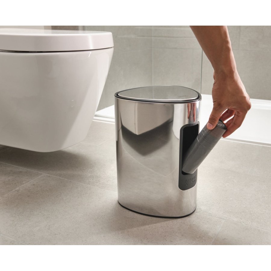 Joseph Joseph EasyStore Treteimer 5 L, Stahl