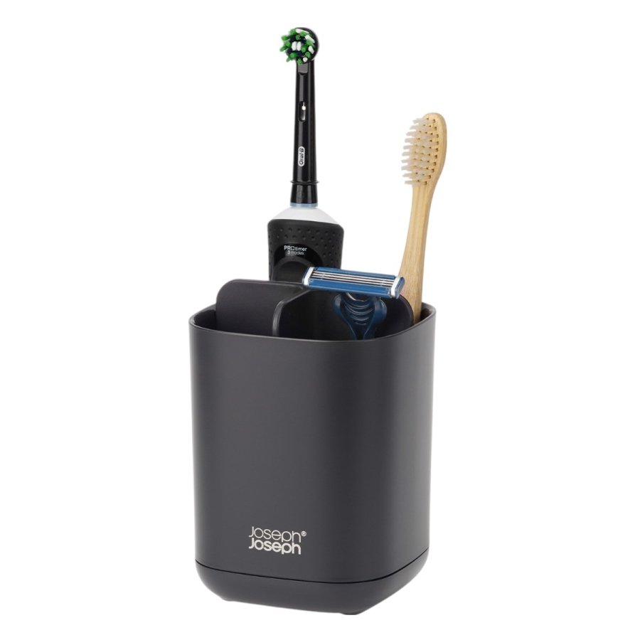 Joseph Joseph EasyStore Tandenborstelhouder H12,7, Zwart