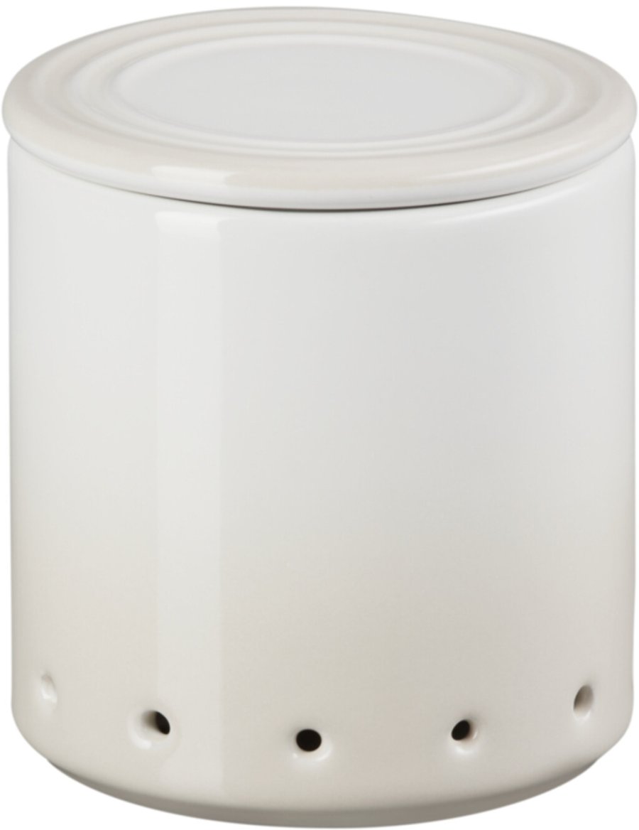 Le Creuset Signature Hvidlgskrukke H10,1 cm, Meringue