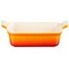 Le Creuset Heritage Rektangulrt Fad 19 cm, Volcanic