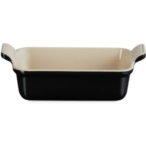 Le Creuset Heritage Rektangulrt Fad 19 cm, Sort