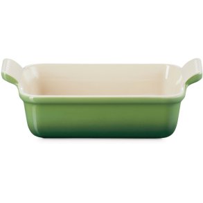 Le Creuset Heritage Rektangulrt Fad 19 cm, Bamboo Green