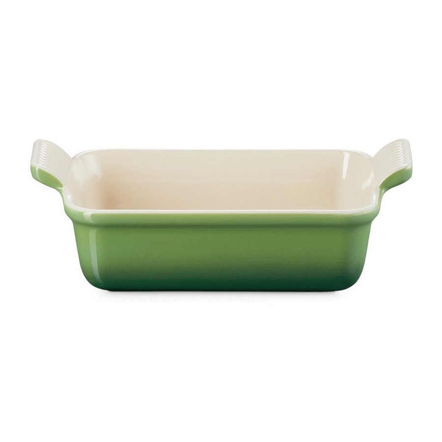 Le Creuset Heritage Rektangulrt Fad 19 cm, Bamboo Green