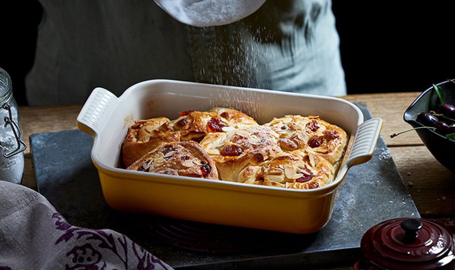 Le Creuset Heritage Rektangulrt Fad 19 cm, Nectar