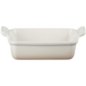 Le Creuset Heritage Rektangulrt Fad 19 cm, Meringue