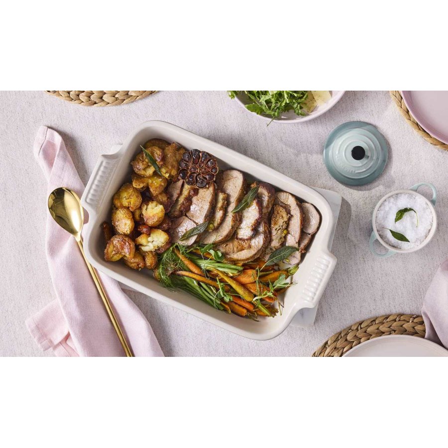 Le Creuset Heritage Fad 19 cm, Sea Salt