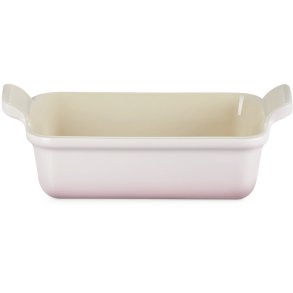 Le Creuset Heritage Rektangulrt Fad 19 cm, Shell Pink
