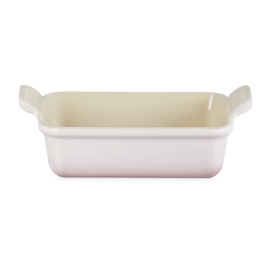 Le Creuset Heritage Rektangulrt Fad 19 cm, Shell Pink