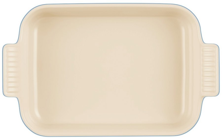 Le Creuset Heritage Rektangulrt Fad 26 cm, Azure