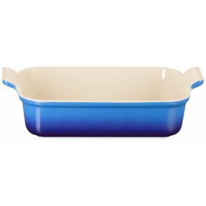Le Creuset Heritage Rektangulrt Fad 26 cm, Azure