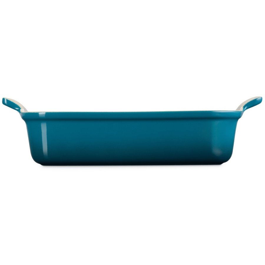 Le Creuset Heritage Rektangulrt Fad 26 cm, Deep Teal