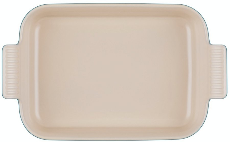 Le Creuset Heritage Rektangulrt Fad 26 cm, Deep Teal