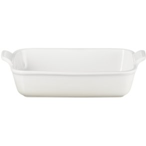 Le Creuset Heritage Rektangulrt Fad 26 cm, Meringue