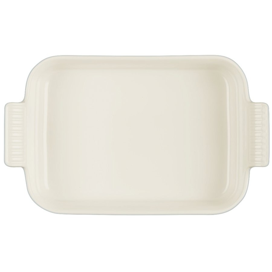 Le Creuset Heritage Rektangulrt Fad 26 cm, Sea Salt
