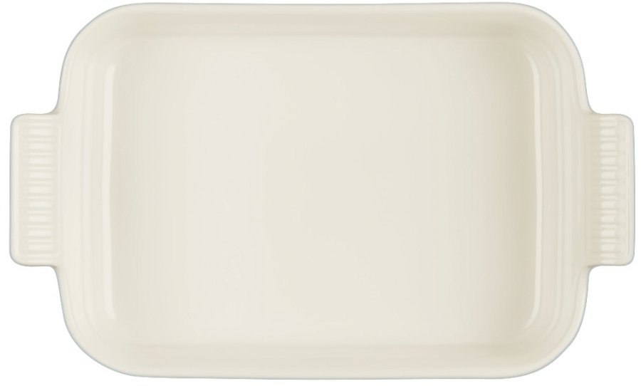 Le Creuset Heritage Rektangulrt Fad 26 cm, Sea Salt