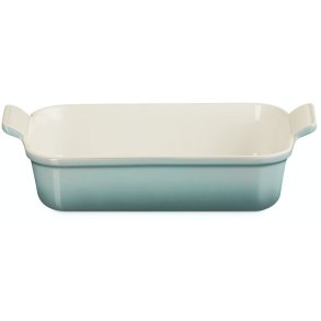 Le Creuset Heritage Rektangulrt Fad 26 cm, Sea Salt