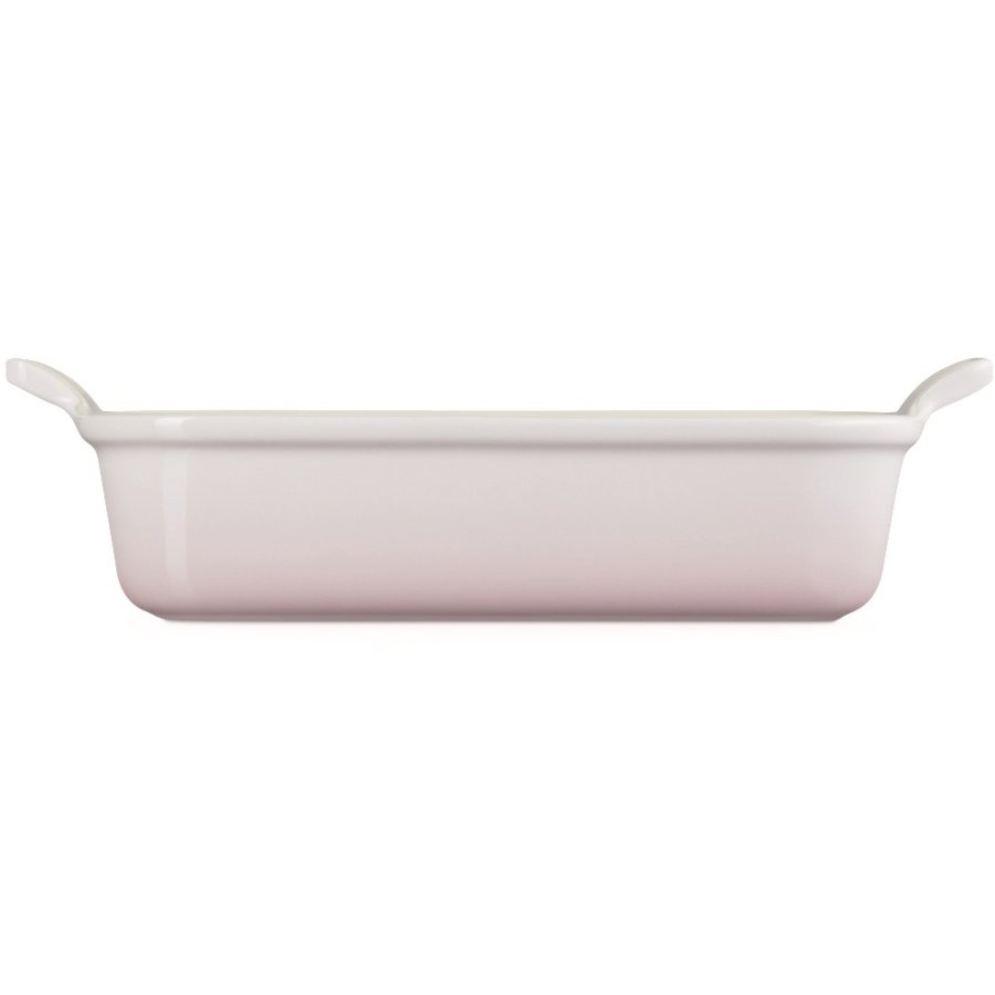 Le Creuset Heritage Rektangulrt Fad 26 cm, Shell Pink