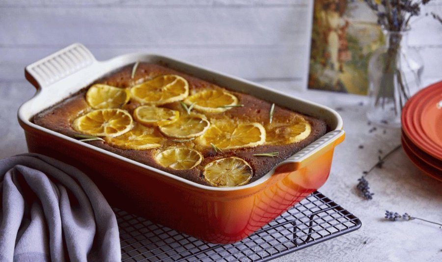 Le Creuset Heritage Rektangulrt Fad 32 cm, Volcanic