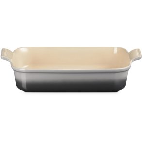 Le Creuset Heritage Rektangulrt Fad 32 cm, Flint