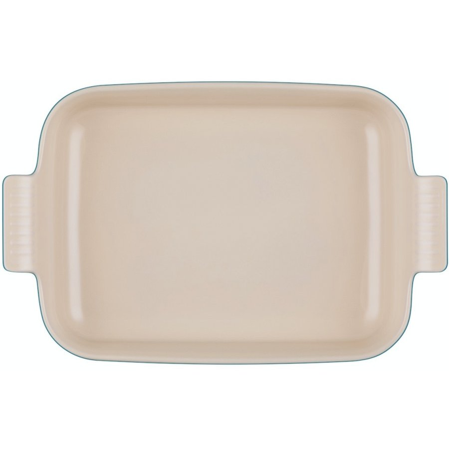 Le Creuset Heritage Rektangulrt Fad 32 cm, Deep Teal